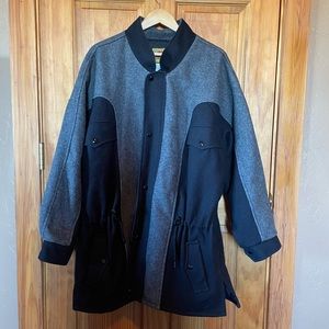 BeeWild Wool Coat Sz XLg
